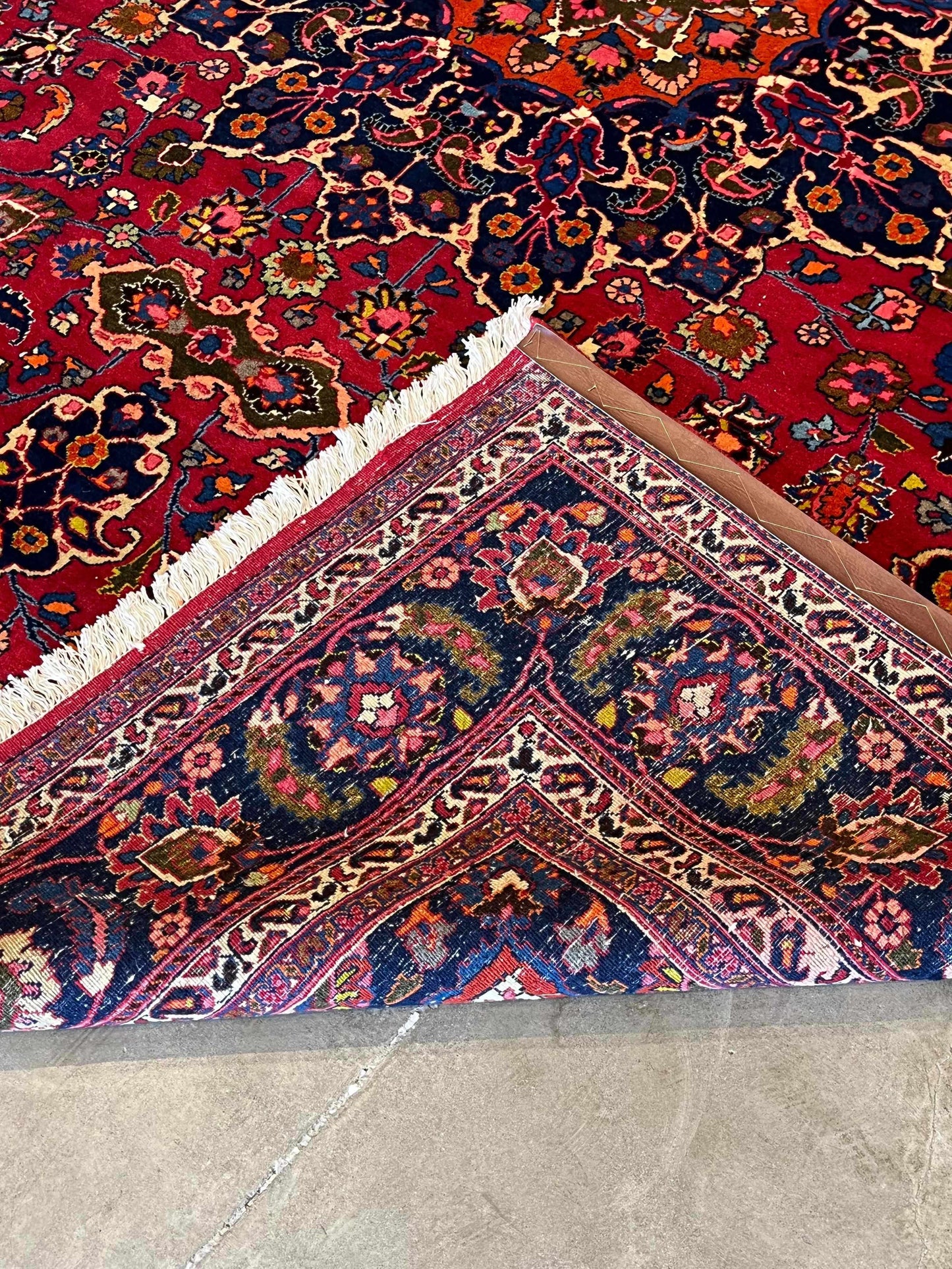 Original Persian Mashad Rug 8.3ft x 11.4ft - Farhad's Rug Gallery