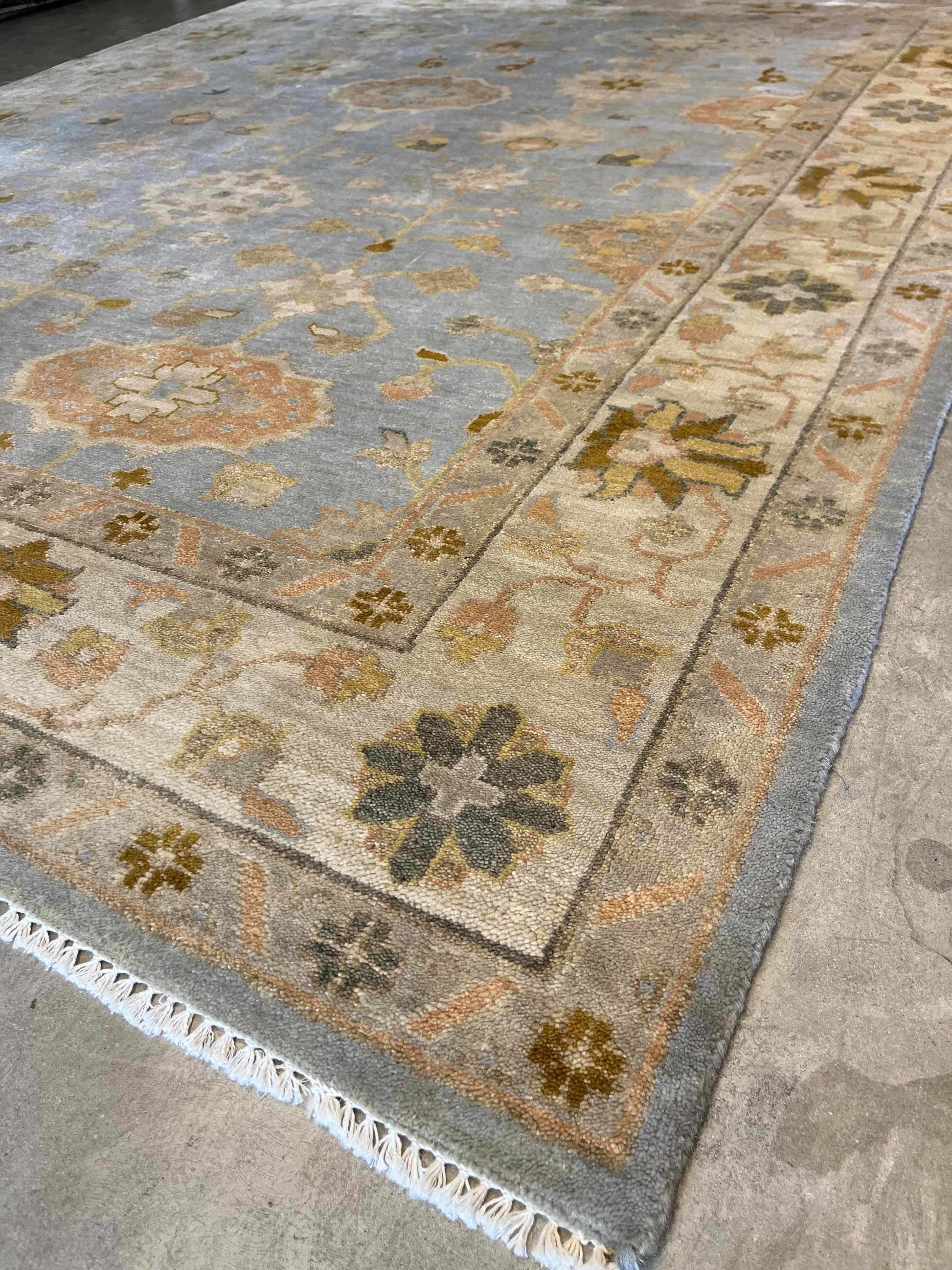 Original Indian Rug 8ft x 10ft - Farhad's Rug Gallery